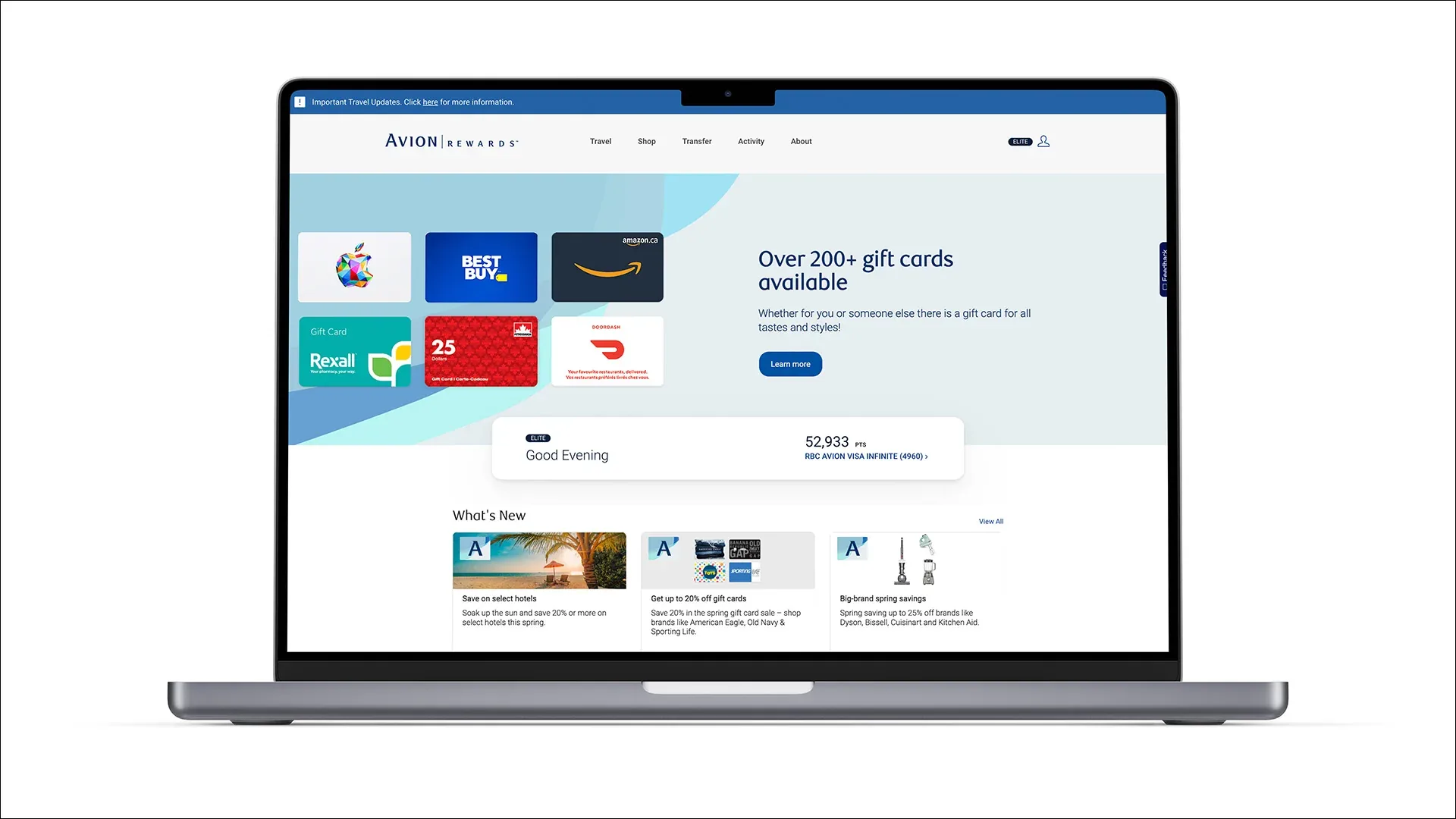 RBC Avion Rewards