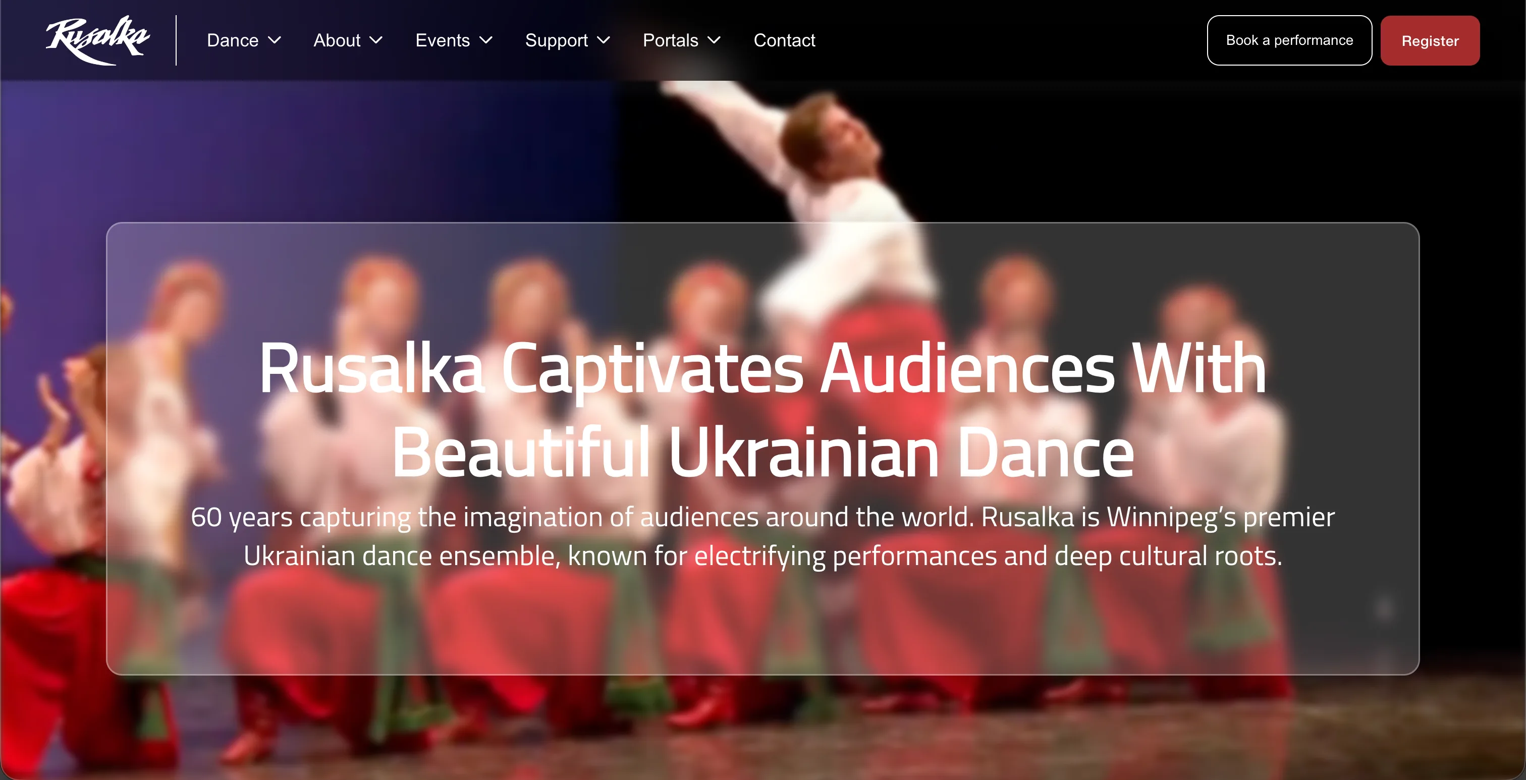 Rusalka Ukrainian Dance